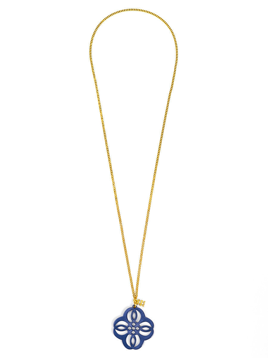 Mandala Pendant Long Necklace