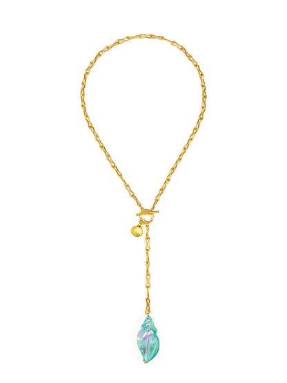 Marina Pendant Lariat Necklace