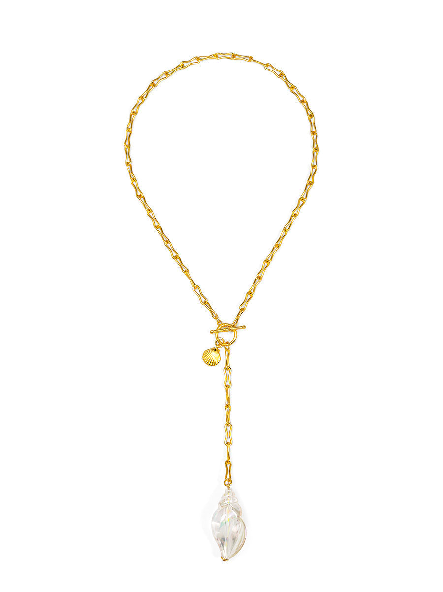 Marina Pendant Lariat Necklace