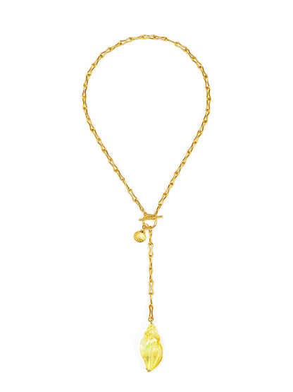 Marina Pendant Lariat Necklace