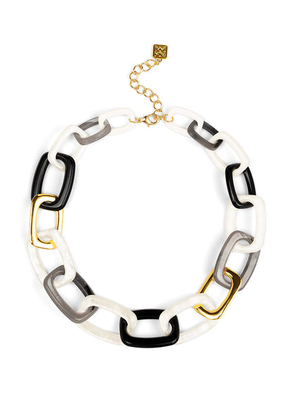Noa Short Link Necklace