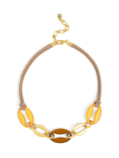 Mira Mixed Link Necklace