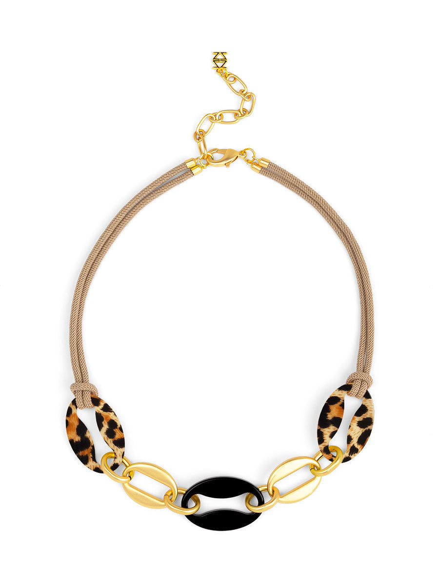 Mira Mixed Link Necklace