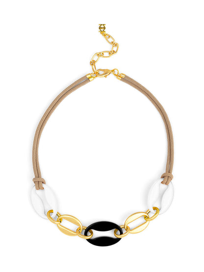 Mira Mixed Link Necklace