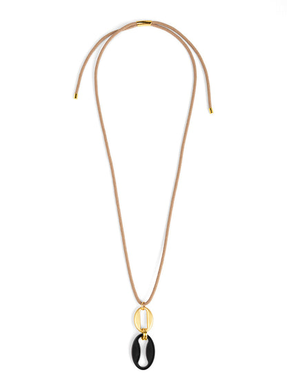 Mira Pendant Adjustable Long Necklace