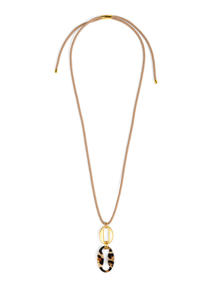 Mira Pendant Adjustable Long Necklace