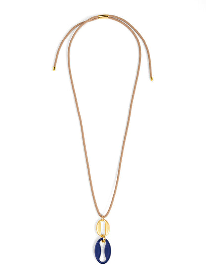 Mira Pendant Adjustable Long Necklace