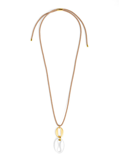 Mira Pendant Adjustable Long Necklace