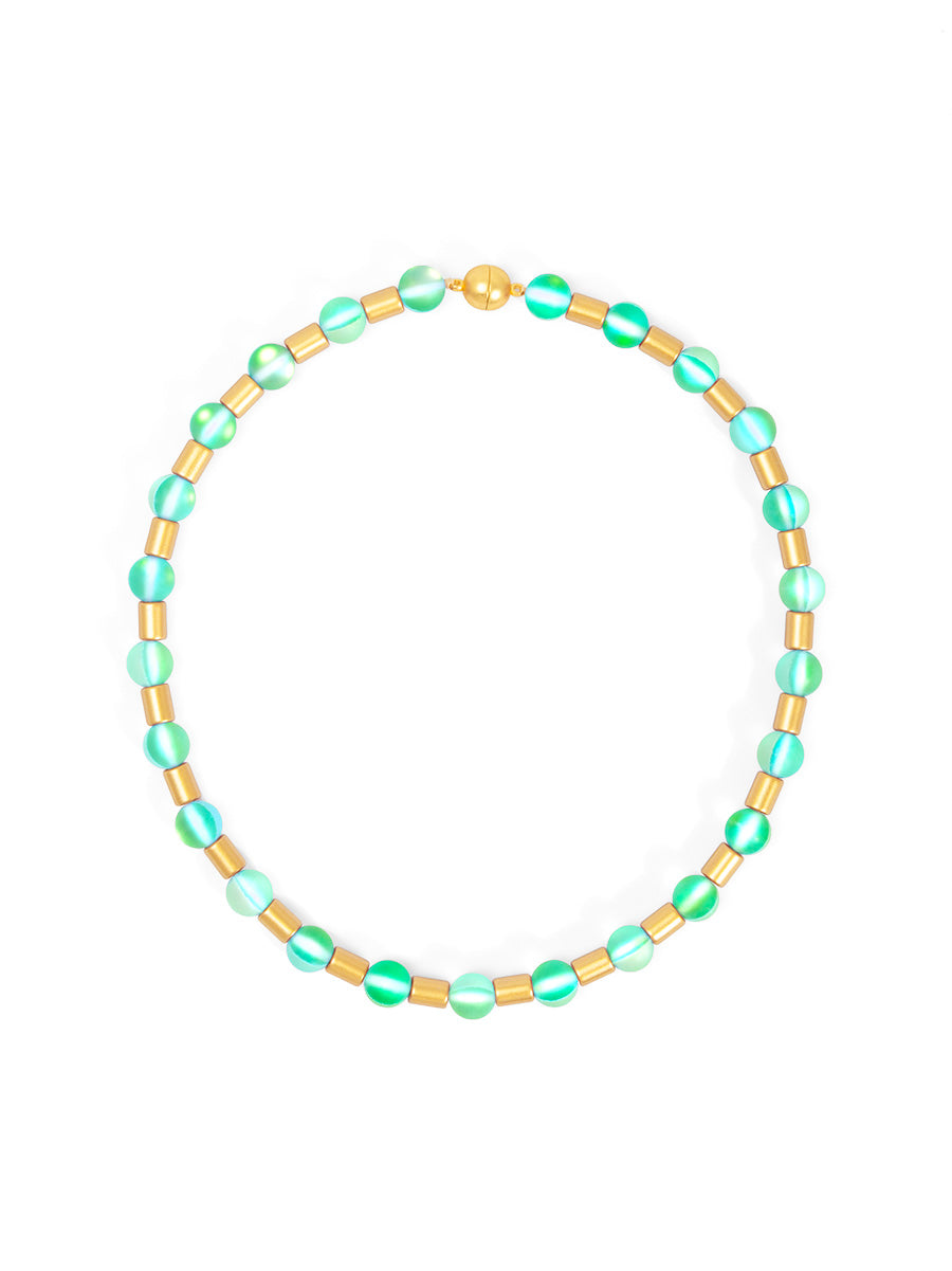 Glow Beads Magnet Necklace