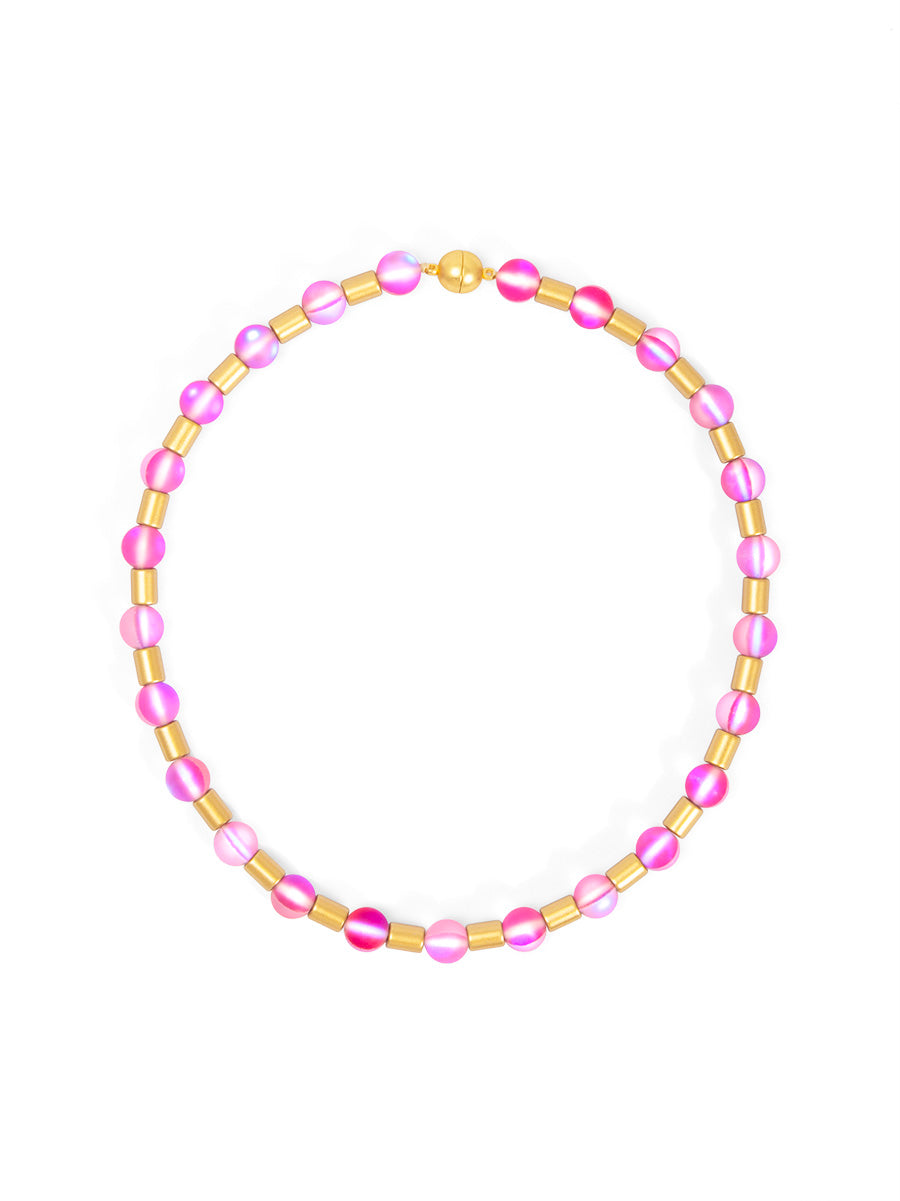 Glow Beads Magnet Necklace