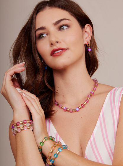 Glow Beads Magnet Necklace
