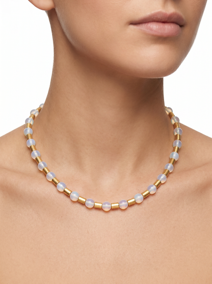 Glow Beads Magnet Necklace