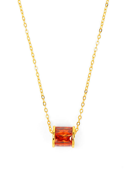 Birthstone Pendant Necklace