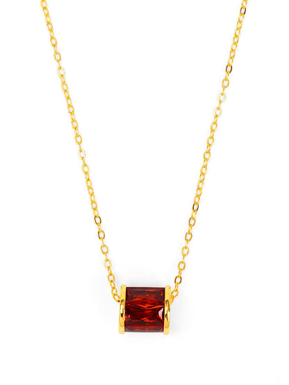 Birthstone Pendant Necklace
