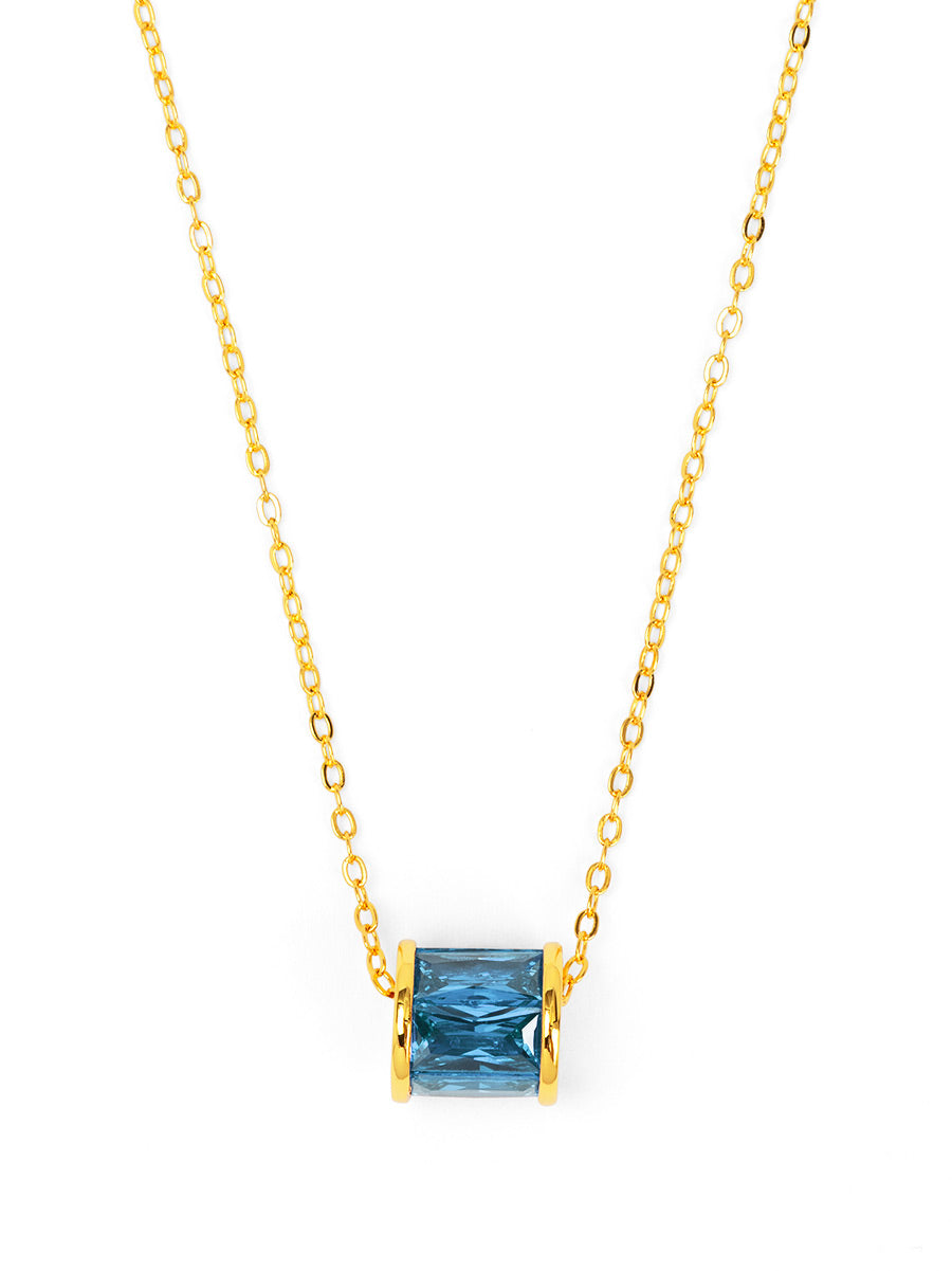 Birthstone Pendant Necklace