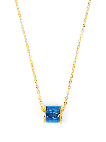 Birthstone Pendant Necklace