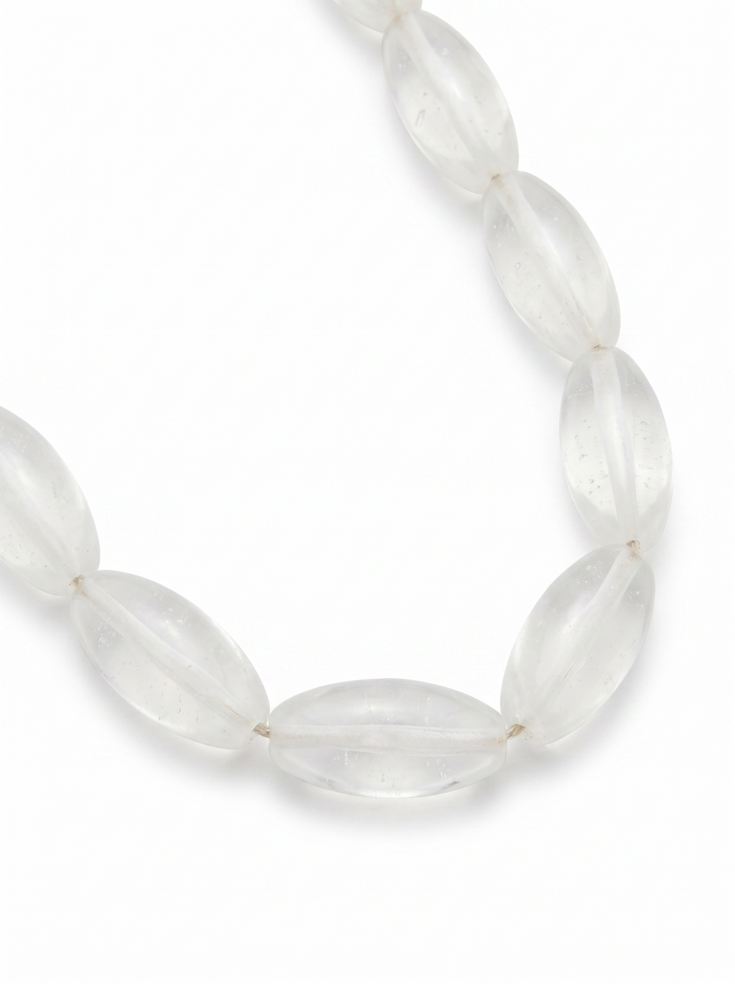 Glossy Resin Collar Necklace