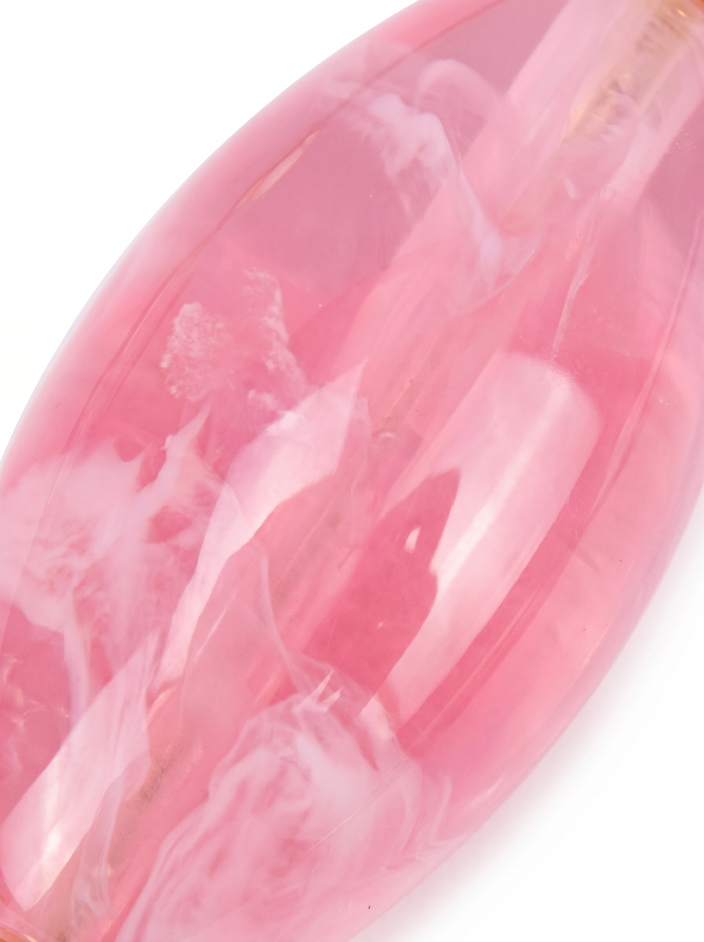 Glossy Resin Long Necklace