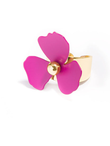 Metal Flower Ring