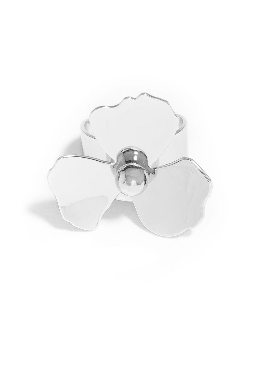 Metal Flower Ring