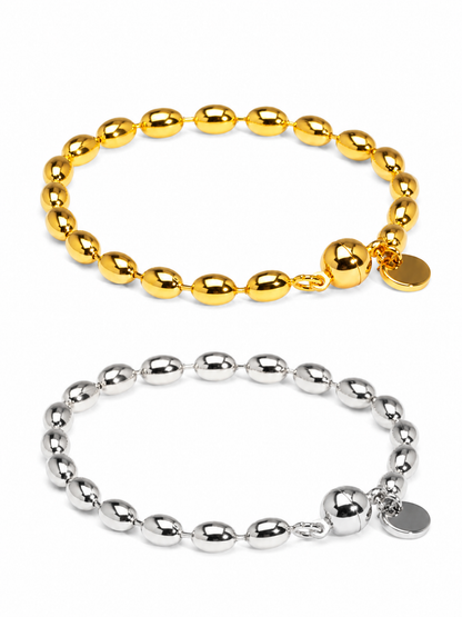 Beaded Magnetic Closure Bracelet