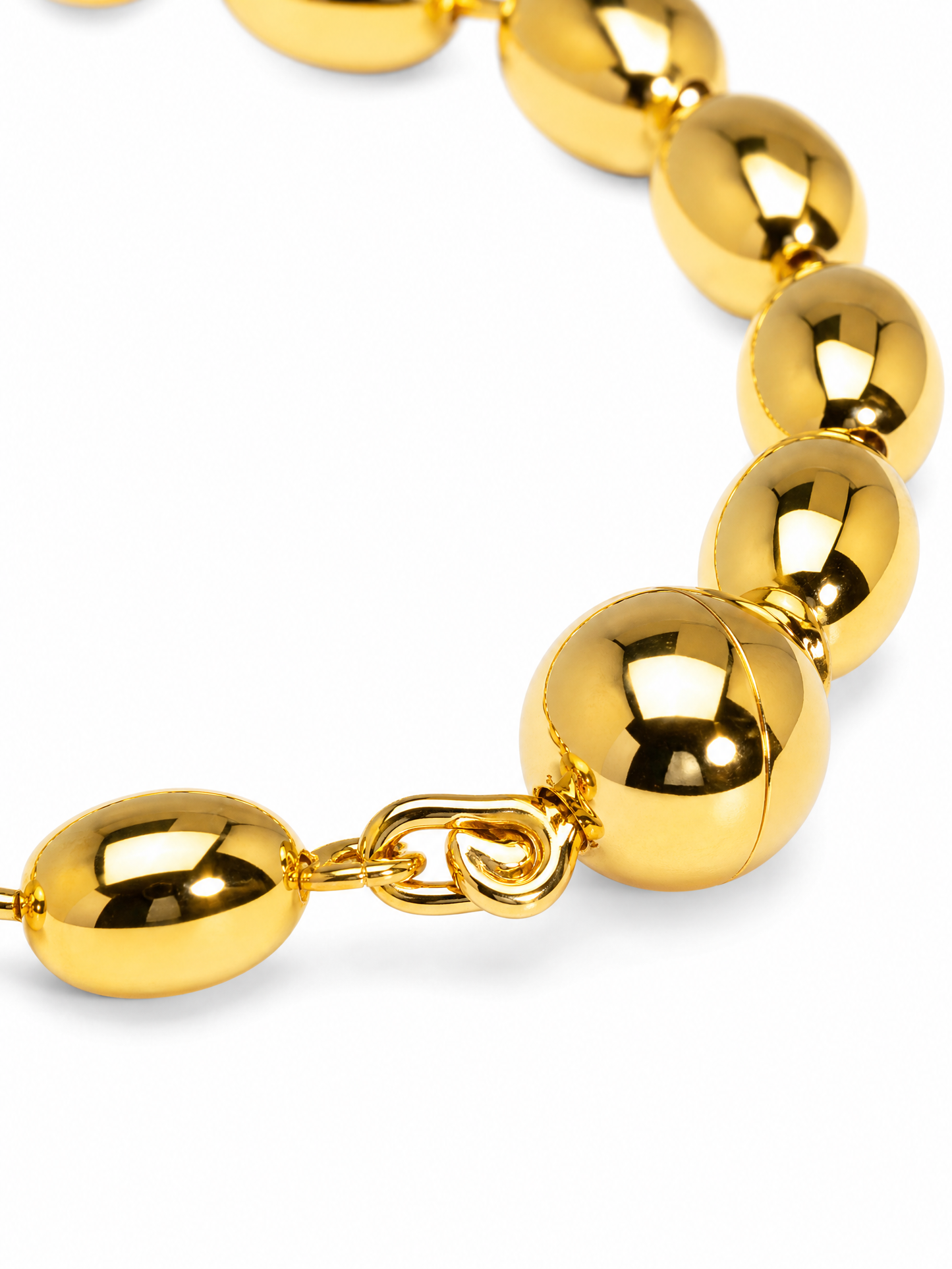 Beaded Magnetic Closure Bracelet