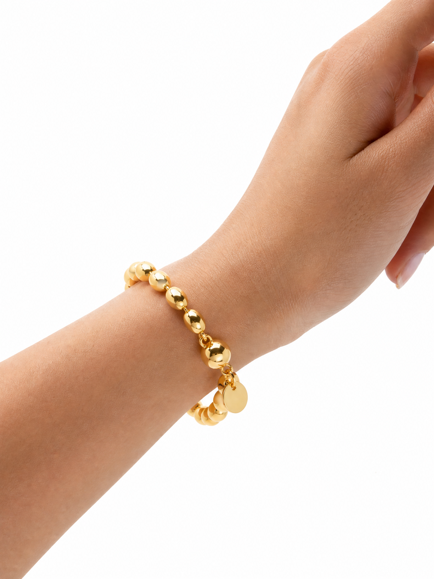 Beaded Magnetic Closure Bracelet