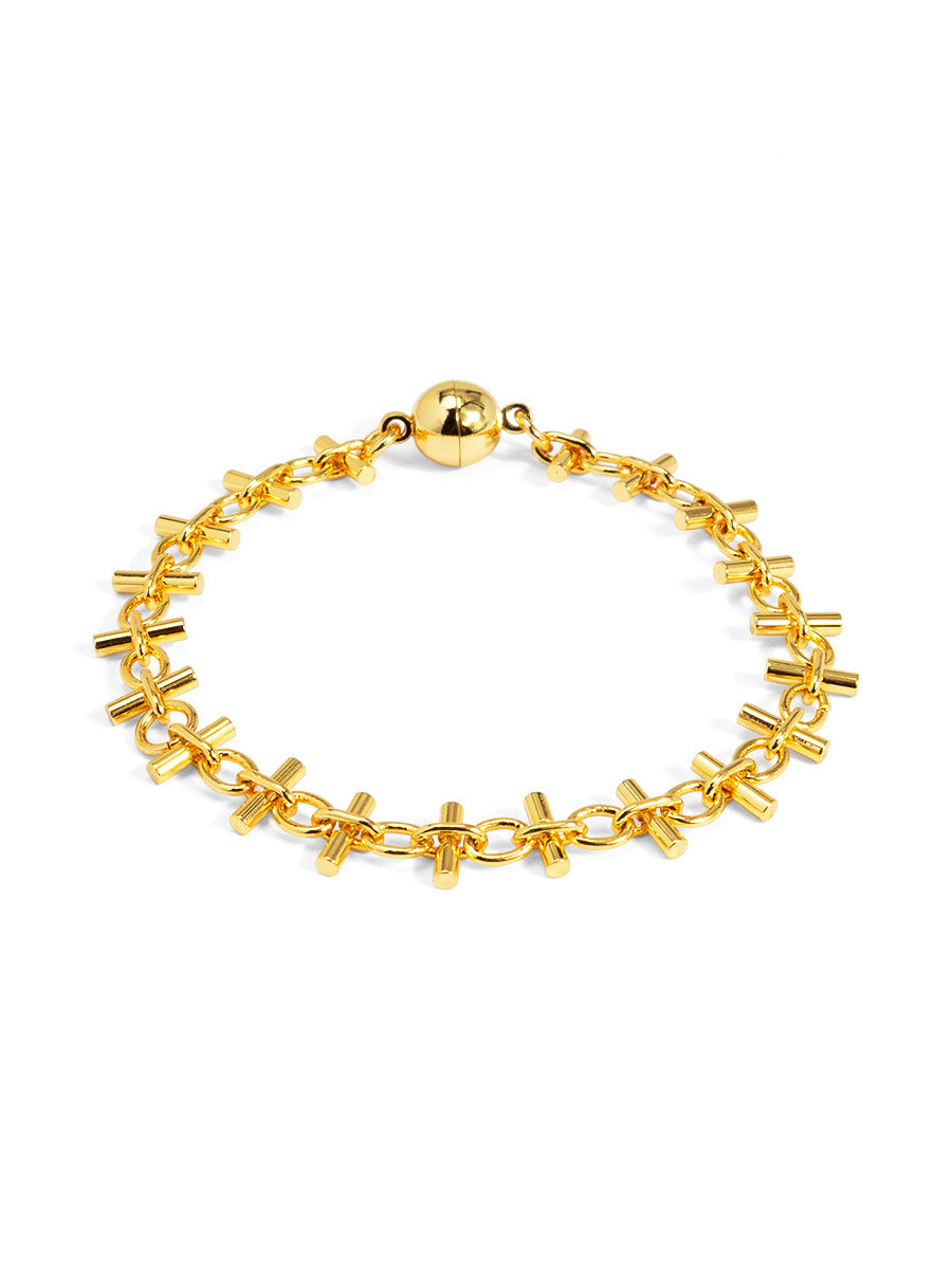 Bar Link Magnet Bracelet
