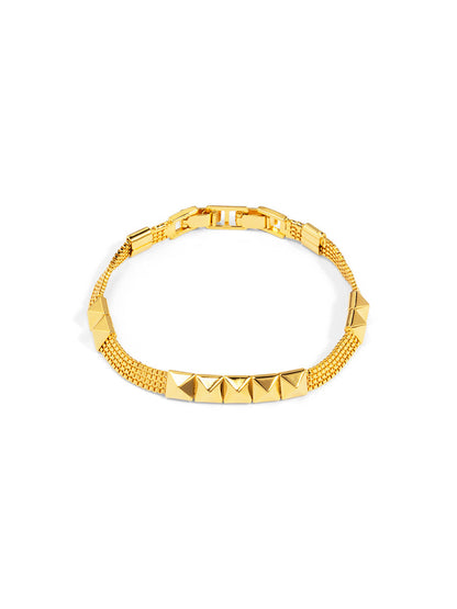 Studded Mesh Bracelet