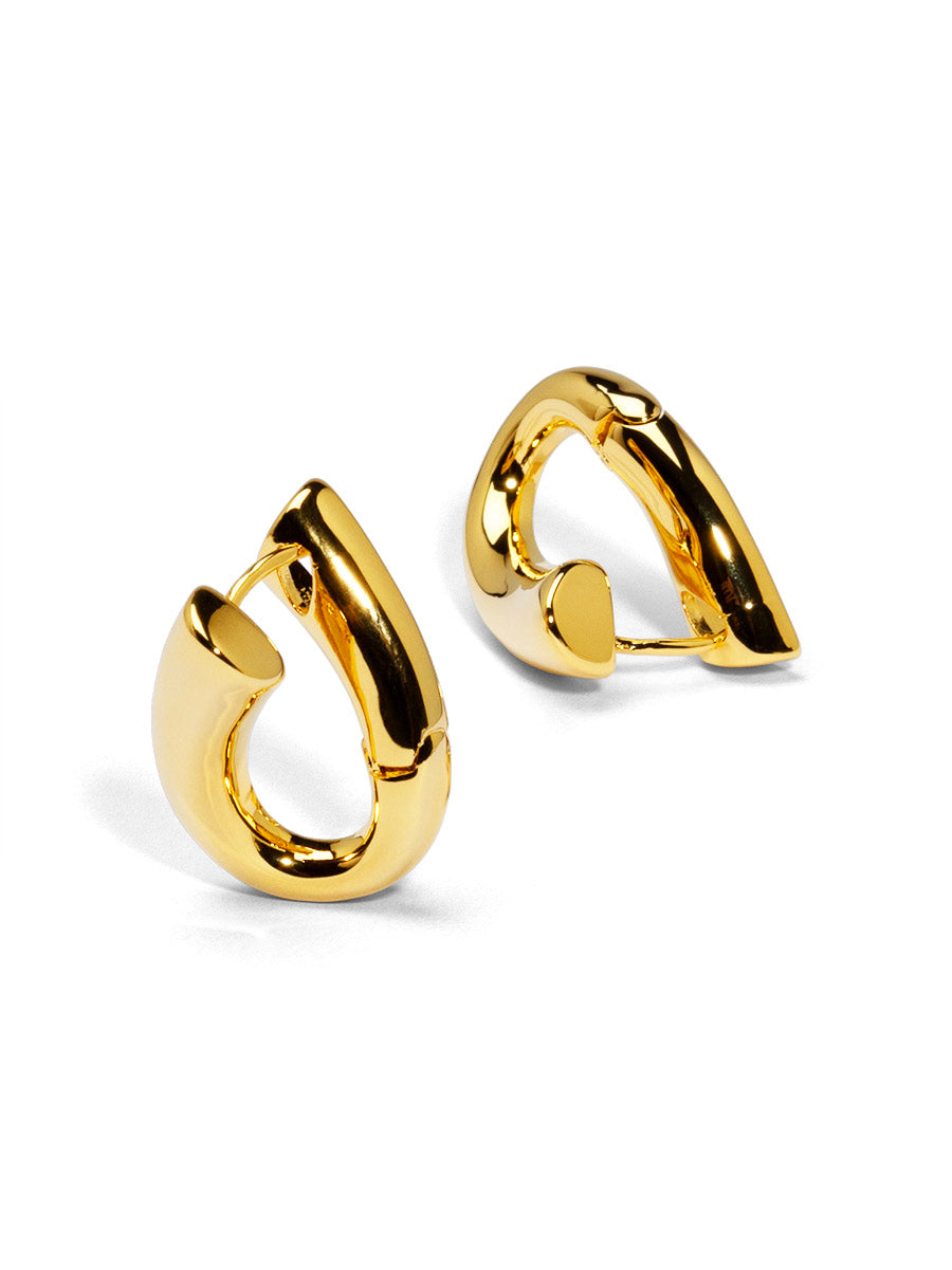 Harp Hoop Earring