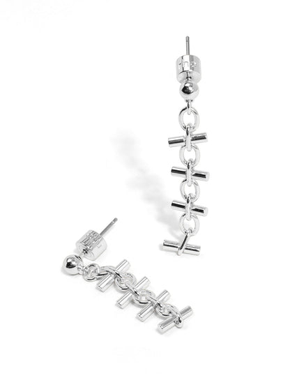 Bar Link Drop Earring