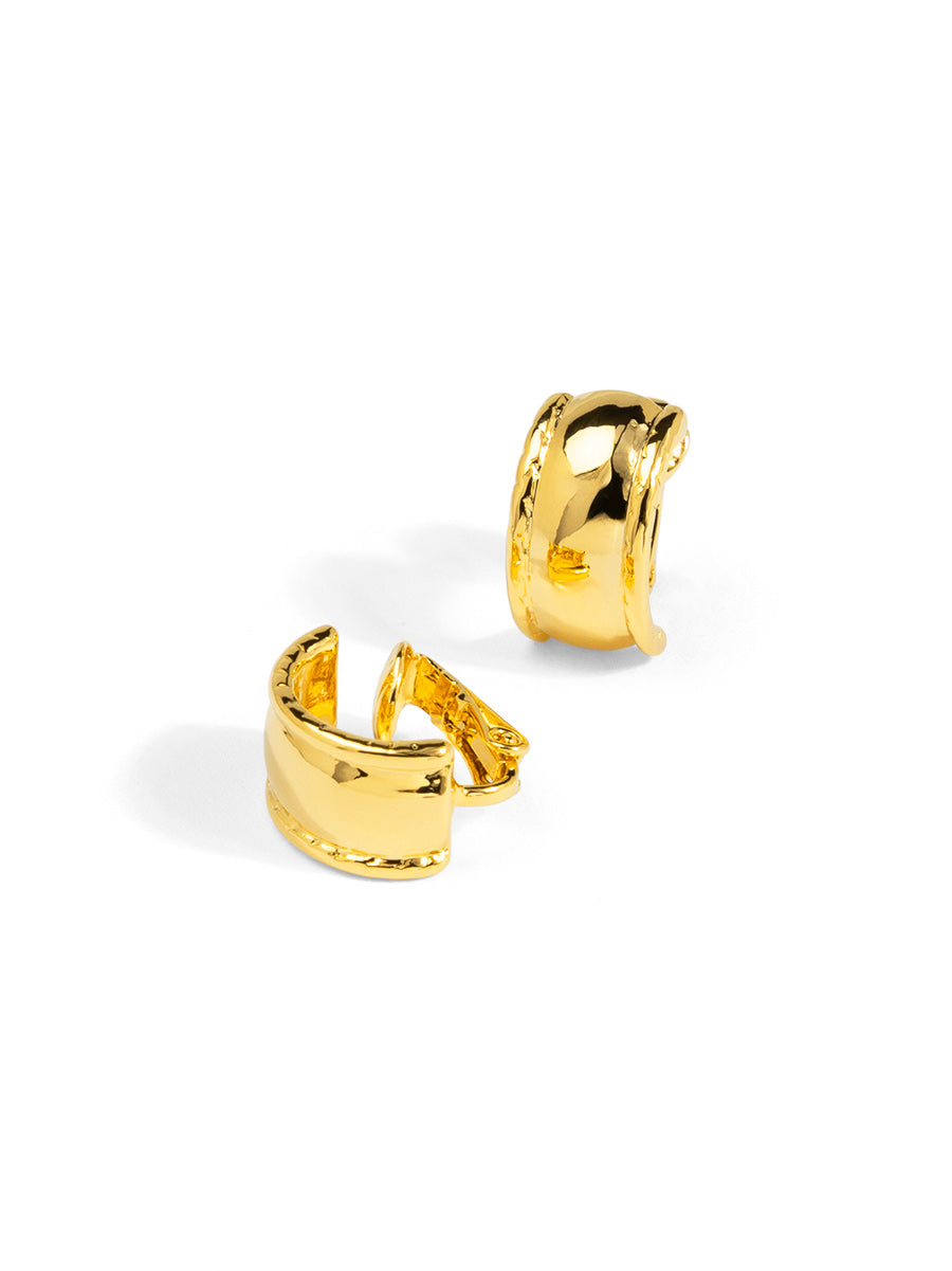 Classic Fold Clip-On Earring