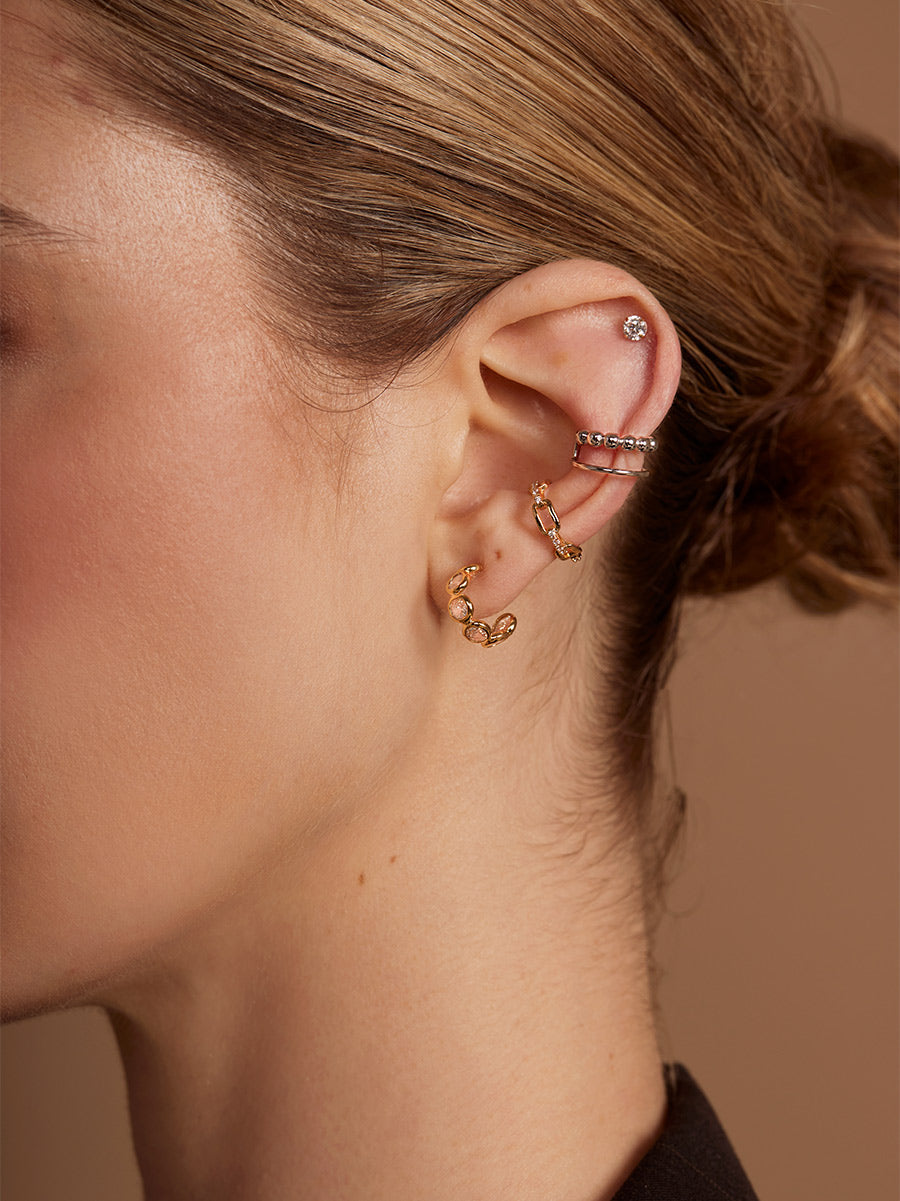 Pavé Link Ear Cuff