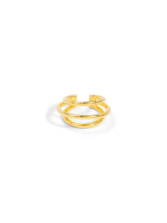 Triple Curve Ear Cuff