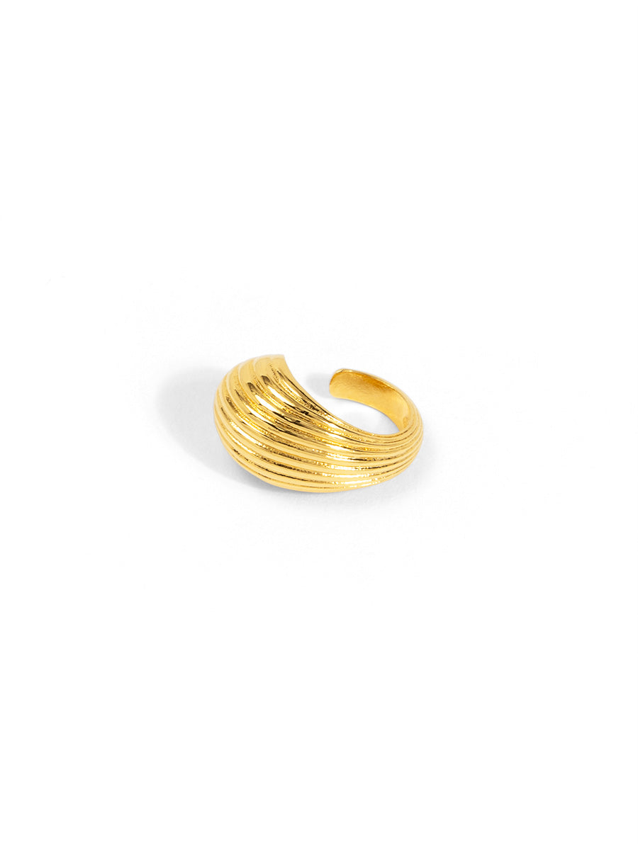 Ripple Wave Ear Cuff