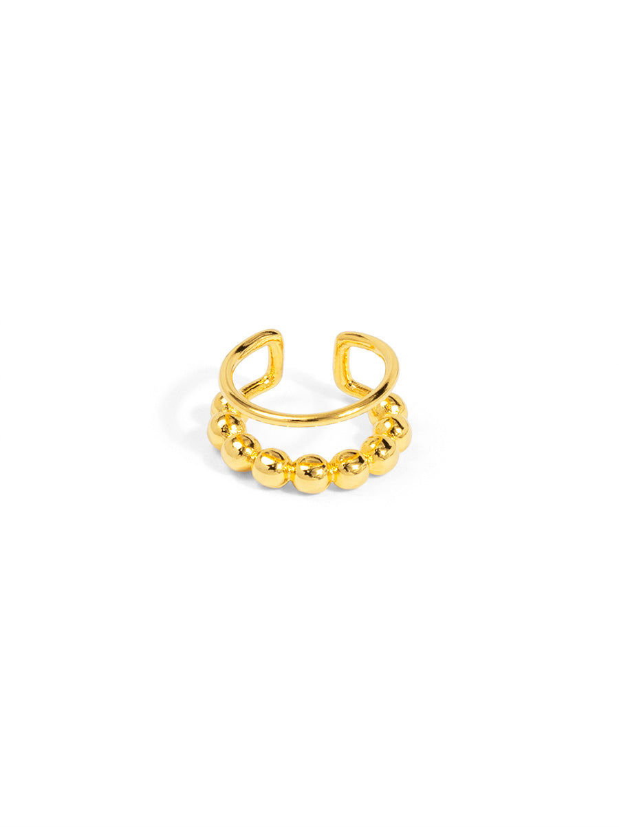 Beaded Bar Ear Cuff