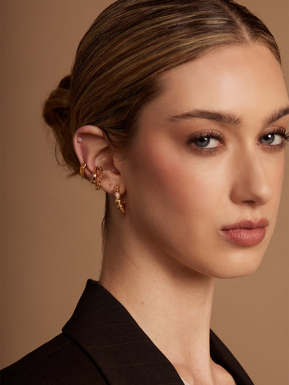 Beaded Orbit Ear Cuff