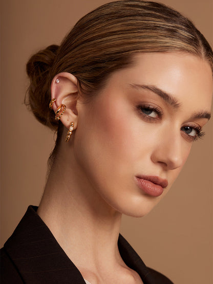 Beaded Orbit Ear Cuff