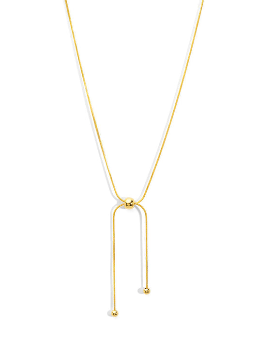 Beaded Lariat Necklace