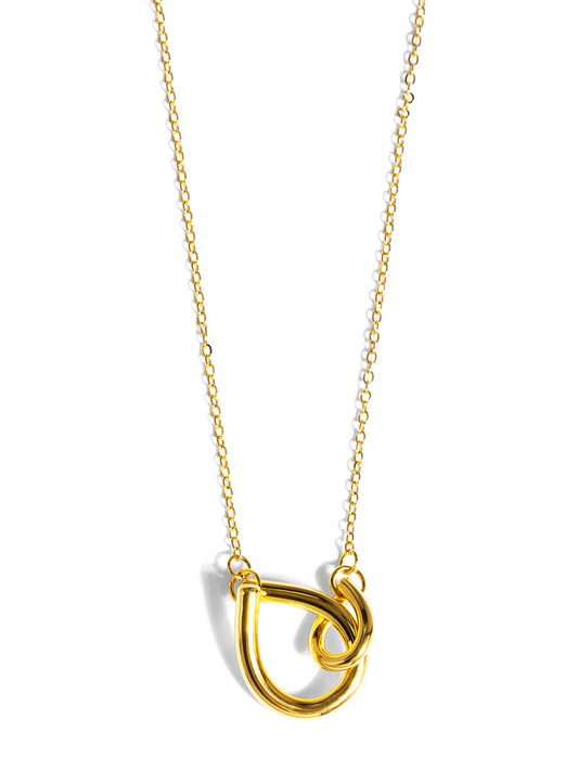 Interlock Pendant Short Necklace