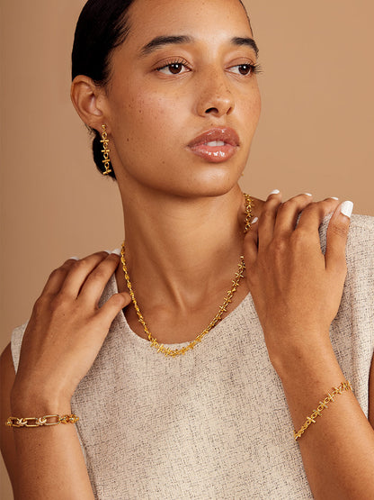 Bar Link Magnet Necklace