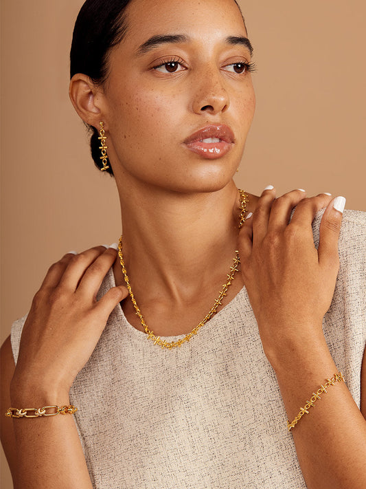 Bar Link Magnet Necklace