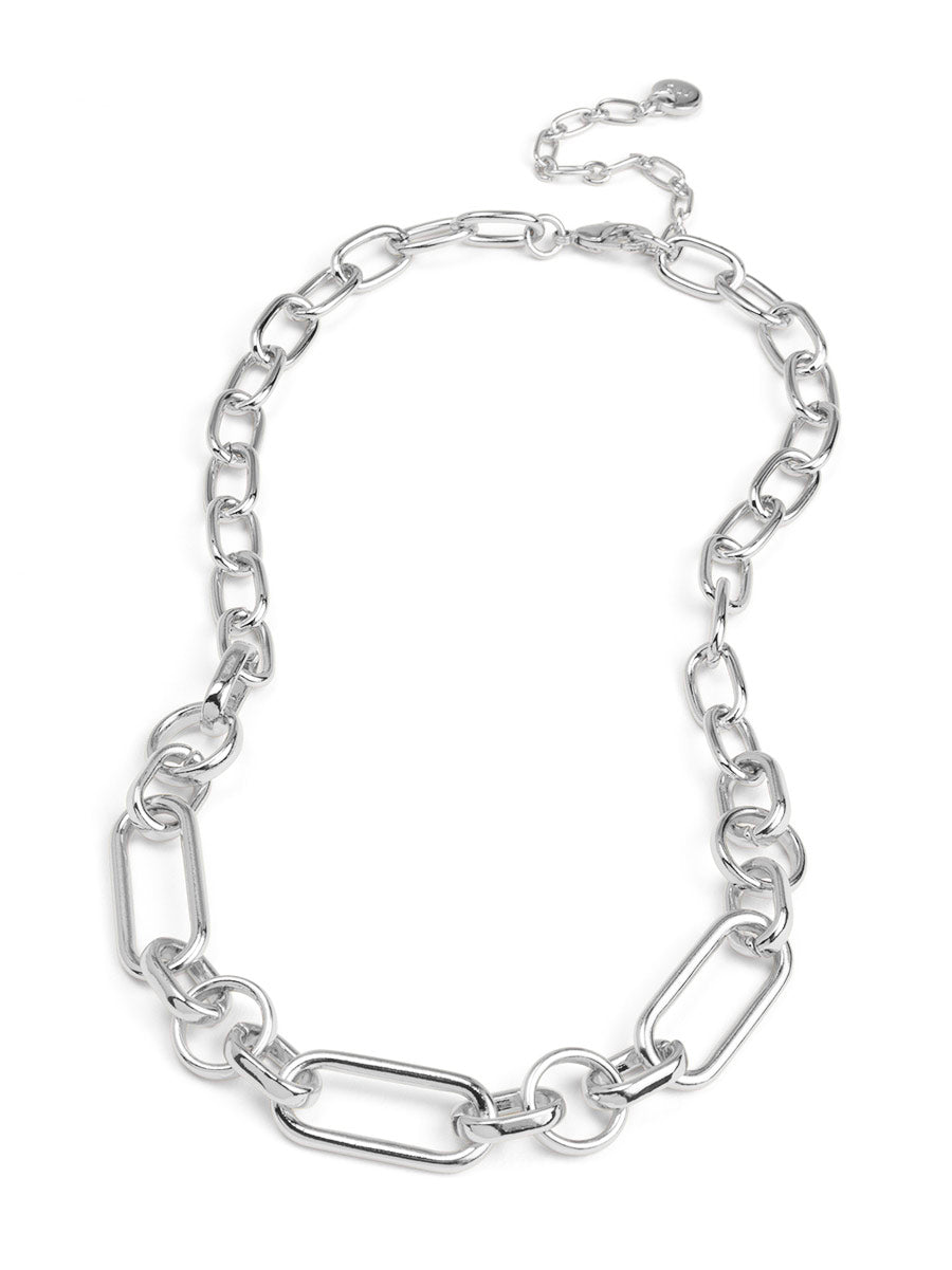 Mixed Chain Chunky Necklace
