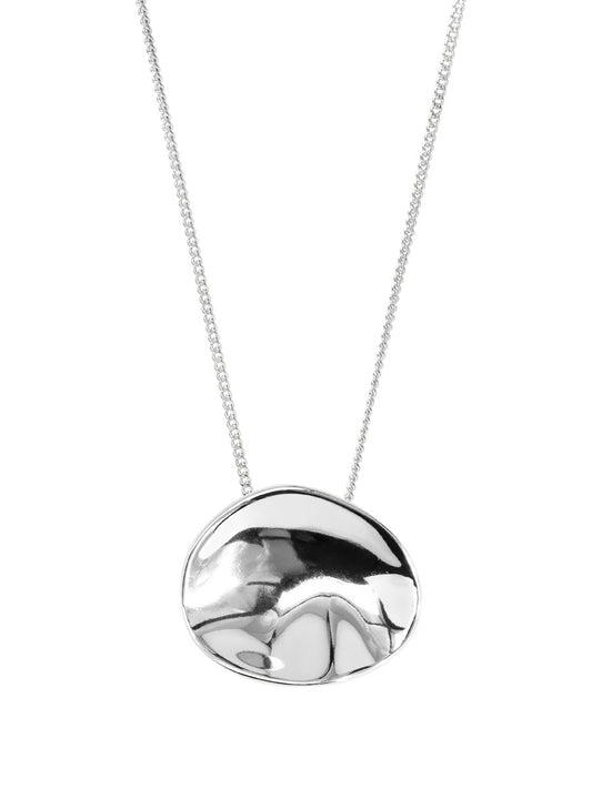 Molten Pendant Short Necklace