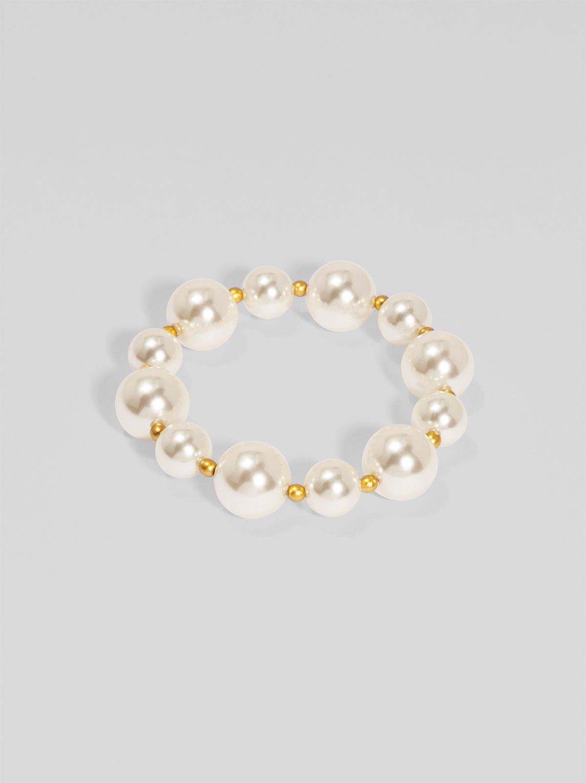 Mixed Pearl Stretch Bracelet