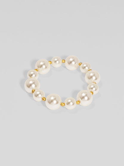Mixed Pearl Stretch Bracelet