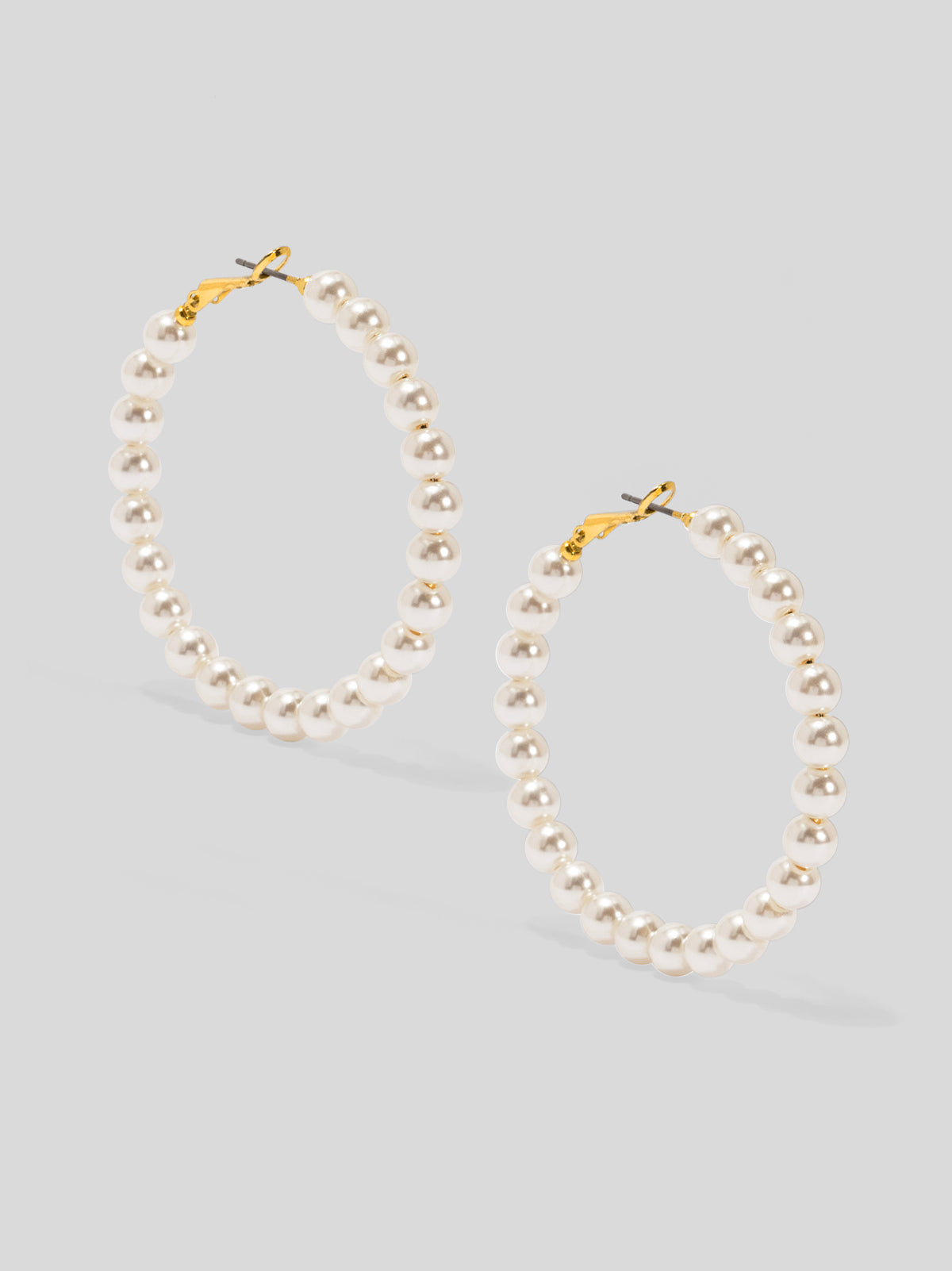 Beaded Hoop Earrings