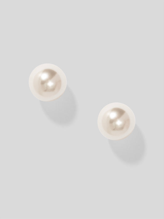 Chunky Pearl Stud Earring