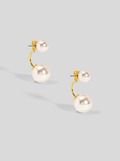 Pearl Ear Jacket Earring