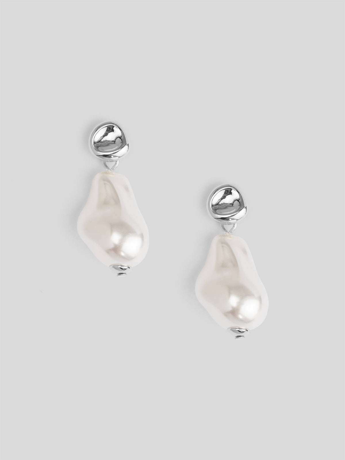 Small Baroque Pearl Drop Earring